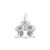 Deco Alankaram Presents White Metal Gold Plated Flower Shape Decorative Diya for Pooja, Puja Articles Brass, Pooja Items for Home (11 Cm L X 6 Cm H) #Frienemy-187 view 2