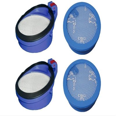 2 Replacement Filter Kits Designed To Fit Dyson DC24 Animal, DC24 Multi-Floor the Ball Filter Kit, Includes 2 Washable and 2 Hepa Filters