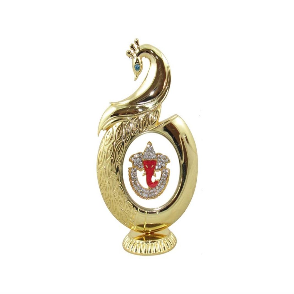 Deco Alankaram Presents Silver Plated Lakshmi Metal Diya for Pooja #Frienemy-235