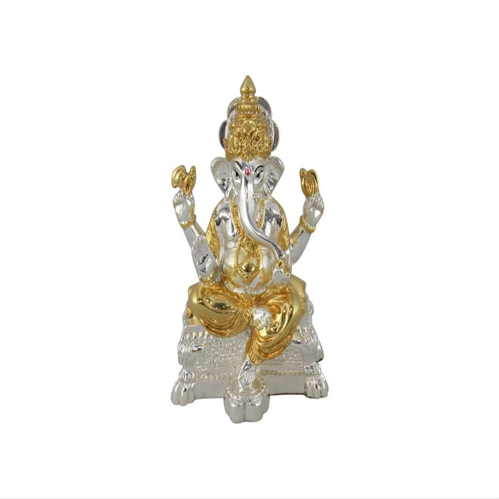 Deco Alankaram Presents Pan Shape Diamond Kankavati Set, Pooja Thali Set, Pooja Items for Home, Housewarming Return Gift, Pooja Articles for Gift (Pack of 5) #Frienemy-379