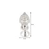 Deco Alankaram Presents 10 Inch Pavitra Tarbhana Silver Plated Pooja Thali Set for Home- Silver #Frienemy-371 view 2