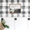 Adventure Awaits Camper Mountain Farmhouse Style Wall Decor Sign With Frame 16x20 view 3