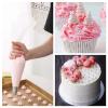 AMBESTAR 24 Inch Extra Large Piping Bags Disposable, Thickened 100Pcs Disposable Clear Plastic Icing Piping Bags, Food Grade Cake Decorating Bags for Dessert, Pastry, Cookies, Cupcake Decorating view 3