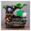 BNNP Indoor Tabletop Fountains Tabletop Fountain Indoor Jade Cabbage Feng Shui Wheel Fountain - Calming and Relaxing Water Sound - Great Gift for Home or Office Space Decoration Meditation Fountain view 1