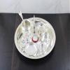 Western Eiderdown Presents 10 Inch Pavitra Tarbhana Silver Plated Pooja Thali Set for Home- Silver #Aport-202 view 2