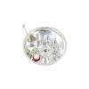 Western Eiderdown Presents 10 Inch Pavitra Tarbhana Silver Plated Pooja Thali Set for Home- Silver #Aport-202 view 3