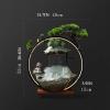 BNNP Indoor Tabletop Fountains Relaxation Indoor Tabletop Water Fountain Zen Meditation Tabletop Decorative Waterfall with Submersible Pump for Office and Home Decor Decoration Meditation Fountain view 2
