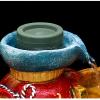BNNP Indoor Tabletop Fountains Resin Tabletop Fountains Lucky Feng Shui Wheel Desktop Fountain Home Office Wealth Decoration Opening Housewarming Gift Decoration Meditation Fountain view 3