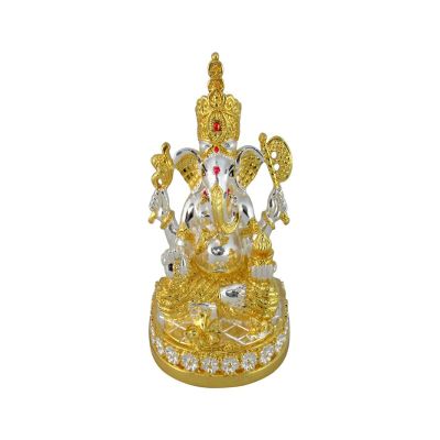 Deco Alankaram Presents Pan Shape Silver Plated Kankavati with Lid, Pooja Thali Set, Pooja Items for Home, Perfect Return Gift for Housewarming with Designer Potli Bags(Pack #Frienemy-377