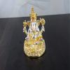 Deco Alankaram Presents Pan Shape Silver Plated Kankavati with Lid, Pooja Thali Set, Pooja Items for Home, Perfect Return Gift for Housewarming with Designer Potli Bags(Pack #Frienemy-377 view 4