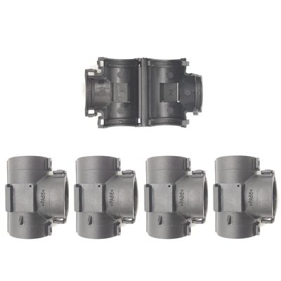 PGFUN Wire Loom Tee Connector Openable Convolute Tubing T Fitting for 1/2" Conduit (5-Pack)