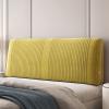 Wedge Headboard Cushion Reading Bedrest Throw Pillows Large Bolster Headboard Back Support Lumbar Cushion Daybed Upholstered Home Decoration,C,No headboard 70.8"/180cm view 1