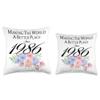 37 Birthday Making the world a better place since 1986 Throw Pillow view 3