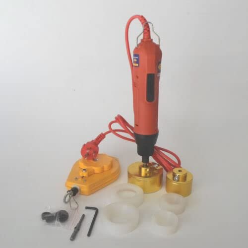 Canglan Technology Handheld Electric Screw Sapping Machine, Portable Table-Water Bottle Capper 110V 220V