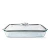 Arthur Court Glass Casserole Dish with Metal Crab Handle Baking Dish - Perfect to keep your Easter Sides Protected and Warm - Ocean/Coastal Style 9.25 inches x 13.5 inches 3 quart - 2-pieces view 3