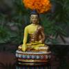 Beautiful Small Meditating Seated Shakyamuni Buddha Statue Perfect for Meditation. Featuring Shakyamuni Buddha Statue in a Peaceful Mediation Pose. view 1