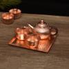 kkekos 100% Pure Copper Tray - Serving Tray No Plated - 1 Pcs (Large) view 3