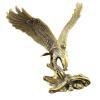 Antique Brass Flying Eagle Figurines,Animal Bird Statue Model Crafts Desktop Ornament Home Sand Table Garden Study Decor Accessories Paperweight view 2