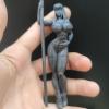 4.72In Copper Sexy Pole Dancer Figurine,Yoga Voluptuous Female Body Ornaments Body Art Ketone Body Miniatures Statue,Home Office Desktop Decoration Ornament view 2