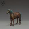 Antique Brass War Horse Miniature Figurines,General Horse Statue Model Crafts Desktop Ornament Home Sand Table Garden Study Decor Accessories Paperweight view 4