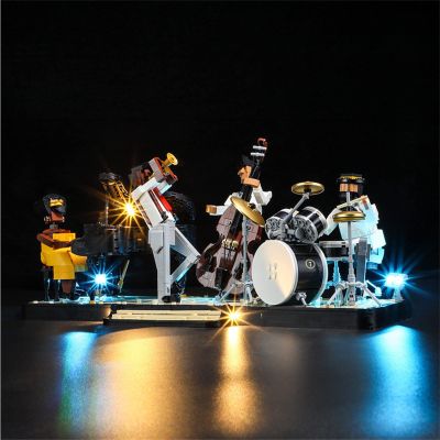 GEAMENT LED Light Kit Compatible with LEGO Jazz Quartet - Lighting Set for Ideas 21334 Building Model (Model Set Not Included)