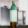 Euro Ceramica Patina Artisan Ceramic 20.5'' H Verde Bottle Vase (Aqua) view 2