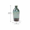 Euro Ceramica Patina Artisan Ceramic 20.5'' H Verde Bottle Vase (Aqua) view 3