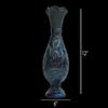 EliPOT Turkish 12" Ceramic Vase (Turquoise Alpha) view 4