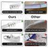 Aluminum Flexible Ceiling Curtain Track  3ft-13.1ft / 4m Bendable Wall/Ceiling Mount Rail, Smooth Glide System for Bay Windows, RVs, Room Dividers, Showers  Easy Install & Custom Fit view 4