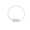 Magnetic Curtain Tieback Holdbacks Buckle Clip Strap Magnet Tie Backs Gold Hanging Ball Curtains Rope Accessoires,Beige,4pcs view 1