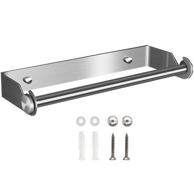 Xiaochen Modern Paper Towel Holder Wall Mounted Towel Rack Paper Towel Rack Toilet Paper Rack Roll Paper Holder Plastic Wrap Storage Rack Wall Mount Rack 1pcs (Color : A)