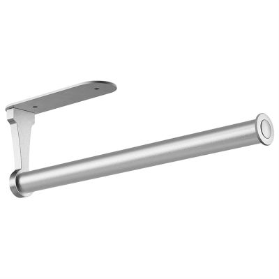 Xiaochen Modern Paper Towel Holder Paper Towel Holder Under Cabinet,Kitchen Roll Paper,Wall Mount Paper Holder Kitchen Tissue Towel Rack Holders (Color : Silver)