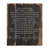 Rustic Style 10x12in Wood Sign Inspirational Quotes Life is Amazing and then It's Awful and then It's Amazing Again Wooden Plaque for Farmhouse Porch Living Room Garden Yard Kitchen Home Decor view 2
