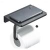 Xiaochen Modern Paper Towel Holder 1pc Aluminium Toilet Paper Rack Roll Paper Holder Waterproof Phone Holder Wall Mounted Punch Free Bath Soap Towel Shelf Holders view 1