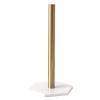Xiaochen Modern Paper Towel Holder 31cm Nordic Retro Marble Grain Texture For Kitchen Towel Toilet Roll Paper Holder Ceramics Vertical Desktop Dishcloth Storage (Color : Gold) view 1