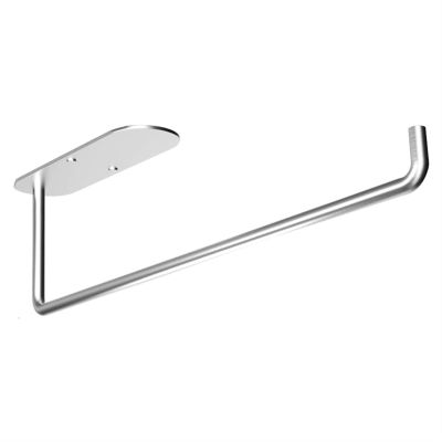 Xiaochen Modern Paper Towel Holder Paper Towel Holder - Self Adhesive Or Drilling, Under Cabinet Paper Towel Holder, 304 Stainless Steel Paper Towel Holder (Color : Silver)