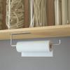 Xiaochen Modern Paper Towel Holder Paper Towel Holder - Self Adhesive Or Drilling, Under Cabinet Paper Towel Holder, 304 Stainless Steel Paper Towel Holder (Color : Silver) view 4