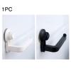 Xiaochen Modern Paper Towel Holder Towel Wall Mounted Toilet Paper Holder Strong Accessories Moisture Proof Bathroom Storage Rack Waterproof Shelf Suction Cup (Color : Black) view 3