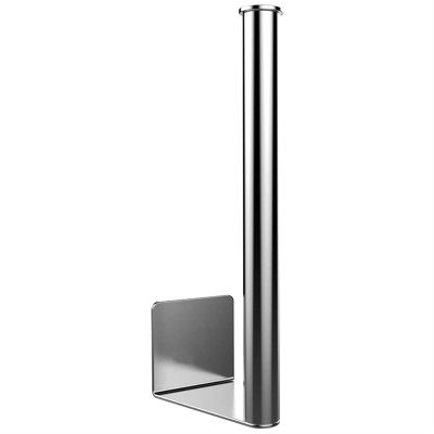 Xiaochen Modern Paper Towel Holder Self Adhesive Paper Towel Holder-13.75Inch Paper Towel Rack Under Kitchen Cabinet, Wall Mount Paper Towel Holder (Color : Silver)