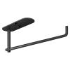 Xiaochen Modern Paper Towel Holder Paper Towel Holder Under Cabinet Mount For Kitchen Paper Towel, Adhesive Black Paper Towel Roll Holder Stick On Wall (Color : Black) view 1