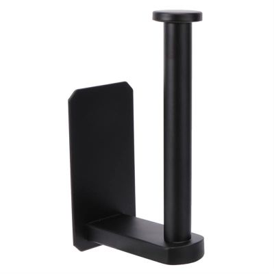 Xiaochen Modern Paper Towel Holder 1pcs No Holes Roll Paper Holder Stainless Steel Paper Towel Rack For Bathroom Kitchen (Color : Type 1)