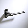 Xiaochen Modern Paper Towel Holder Paper Rack Matte Black Space Aluminum Bathroom Roll Holder Simple Holder Long Paper Towel Pole view 3