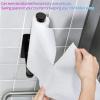 Xiaochen Modern Paper Towel Holder Kitchen Paper Holder Under Cabinet Self Adhesive Wall Mount Paper Towel Holder for Home Kitchen Towel (Color : Black) view 4