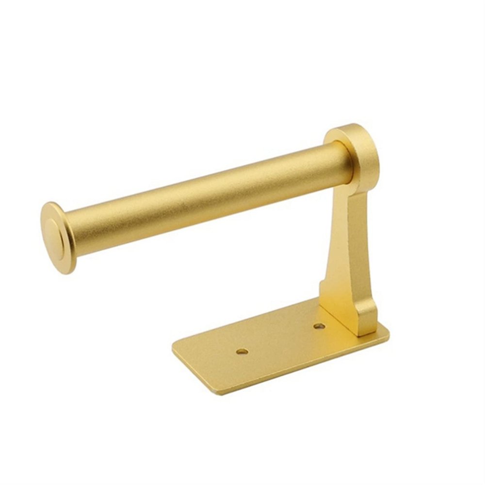 Xiaochen Modern Paper Towel Holder Paper Towel Holder Under Cabinet,Kitchen Roll Paper,Wall Mount Paper Holder Bathroom Tissue Towel Rack Holders (Color : Gold)