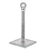 Xiaochen Modern Paper Towel Holder Kitchen Paper Dispenser Stand Countertop Paper Towel Holder Silver Crystal Napkin Holder for standard Size Paper Towel view 1
