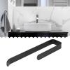 Xiaochen Modern Paper Towel Holder Hanging Paper Roll Holder Kitchen Towel Cupboard Door Rack Space Aluminum Punch-free Creative Paper Toilet Tissue Box (Color : Long Style) view 4