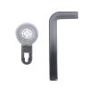 Xiaochen Modern Paper Towel Holder Towel Wall Mounted Toilet Paper Holder Strong Accessories Moisture Proof Bathroom Storage Rack Waterproof Shelf Suction Cup (Color : White) view 3