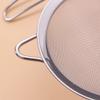 SEIWEI 22cm Wire Fine Mesh Sieve Oil Strainer Flour Colander Sifter Stainless Steel Strainer Filtering Food Silver view 3