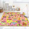 Capslpad Kids Play Rug 6.6x5.0 ft Large Size Kids Rug for Playroom Non Slip Washable Kid Car Road Carpet Educational Learning Area Rug Children Play Carpet for Bedroom,Classroom,Nursery Room Decor view 3