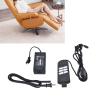 EVTSCAN Universal Replacement Power Supply Adapter with 6 Button Remote Control, Compatible with Most Lift Chair Power Recliner view 2
